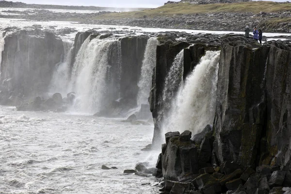 Исландия Августа 2017 Года Водопад Селлфосс Исландия Европа — стоковое фото