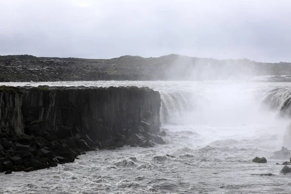 Ijsland Augustus 2017 Sellfoss Waterval Ijsland Europa — Stockfoto