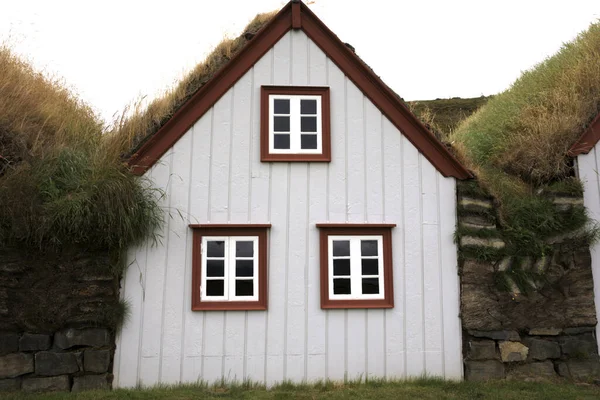 Akureyri アイスランド 2017年8月26日 ラウファスの典型的な住宅民俗博物館エリア アイスランド ヨーロッパ — ストック写真