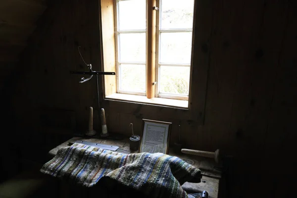 Akureyri Ισλανδία Αυγούστου 2017 Σπίτια Στο Εσωτερικό Του Λαογραφικού Μουσείου — Φωτογραφία Αρχείου
