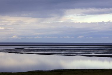 İzlanda - 15 Ağustos 2017: Halka Yolu, İzlanda, Avrupa