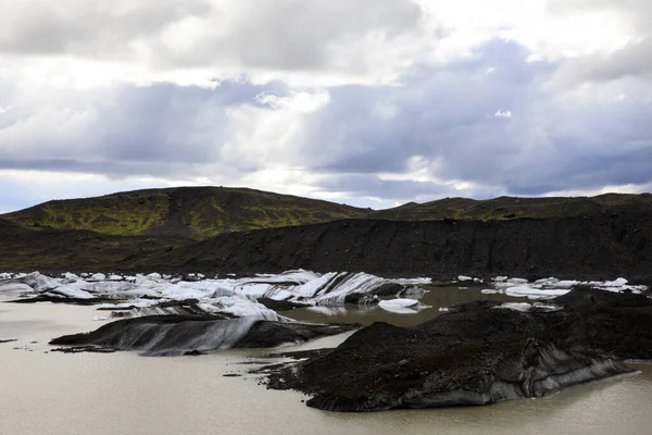 アイスランド 2017年8月15日 ヨーロッパ アイスランドのVatnajokull地域近くのSkidarjokull氷河 — ストック写真