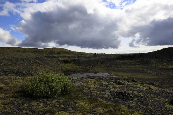 Skaftafell Ijsland Augustus 2017 Landschap Bij Skaftafellsjokull Gletsjer Ijsland Europa — Stockfoto