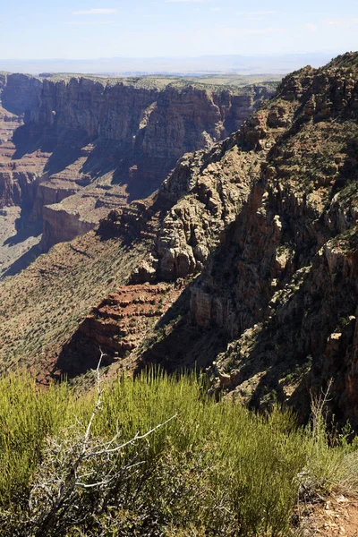 Arizona Usa August 2015 South Rim Grand Canyon Landscape Arizona — стокове фото