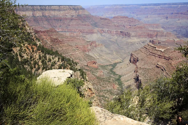 Arizona Usa August 2015 South Rim Grand Canyon Landscape Arizona — 图库照片