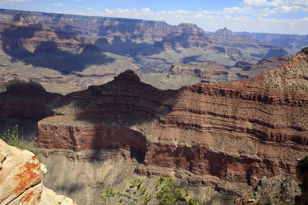 Arizona Usa August 2015 South Rim Grand Canyon Landscape Arizona — стокове фото