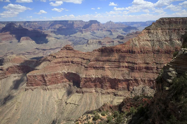 Arizona Usa August 2015 South Rim Grand Canyon Landscape Arizona — стокове фото