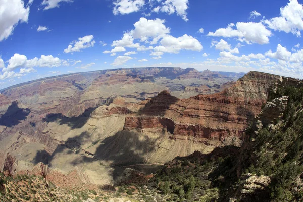 Arizona Usa Ağustos 2015 Güney Rim Büyük Kanyon Manzarası Arizona — Stok fotoğraf