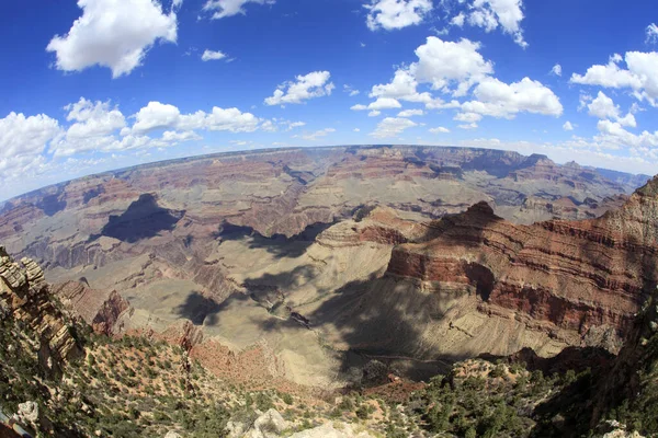 Arizona Usa August 2015 South Rim Grand Canyon Landscape Arizona — 图库照片