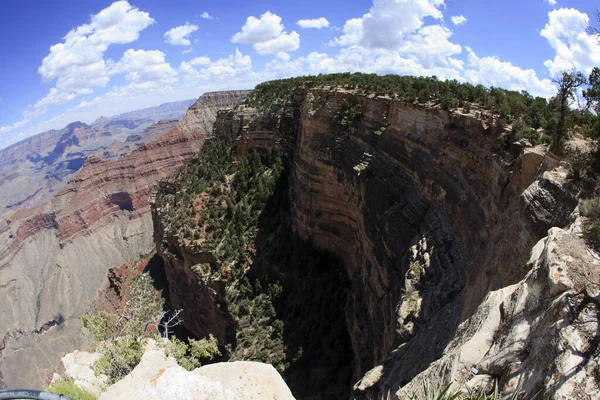 Arizona Usa Srpna 2015 Jižní Okraj Grand Canyon Krajina Arizona — Stock fotografie