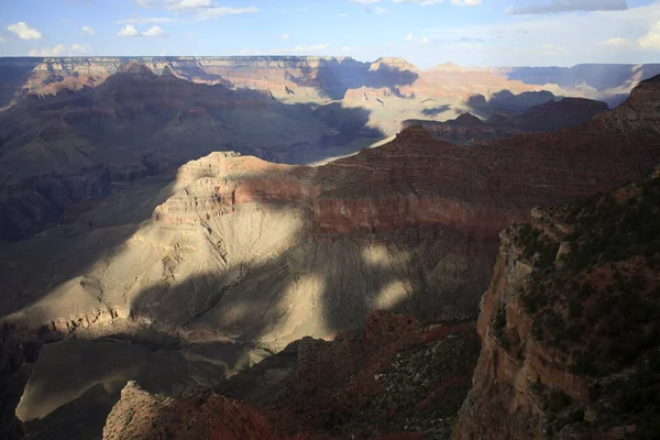 Arizona Usa August 2015 South Rim Grand Canyon Landscape Arizona — стокове фото