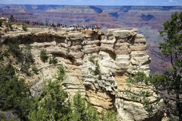 Arizona Usa August 2015 South Rim Grand Canyon Landscape Arizona — 图库照片