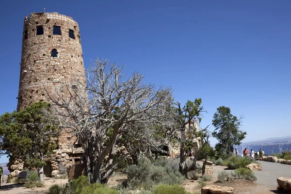 Аризона Сша Августа 2015 Года Башня Саут Рим Гранд Каньон — стоковое фото