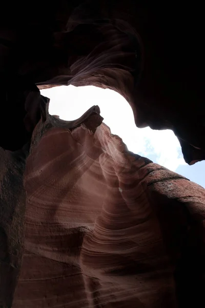 Page Arizona Usa Agustus 2015 Formasi Rock Dalam Upper Antelope — Stok Foto