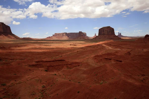 Utah Arizona Eua Agosto 2015 Vale Monumento Navajo Paisagem Reservas — Fotografia de Stock