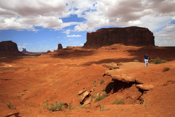 Utah Arizona Usa August 2015 Monument Valley Navajo Tribal Reservation — 스톡 사진