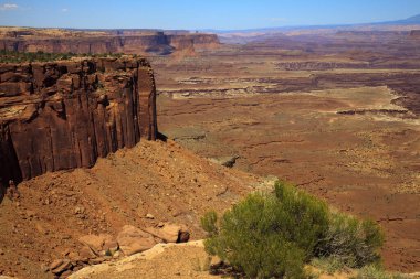 Utah / USA - August 11, 2015: Island In The Sky Canyolands National Park landscape, Utah, USA