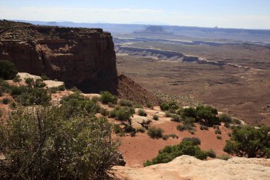 Utah / USA - August 11, 2015: Island In The Sky Canyolands National Park landscape, Utah, USA