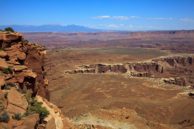 Utah / USA - August 11, 2015: Island In The Sky Canyolands National Park landscape, Utah, USA