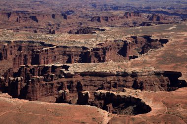 Utah / USA - August 11, 2015: Island In The Sky Canyolands National Park landscape, Utah, USA