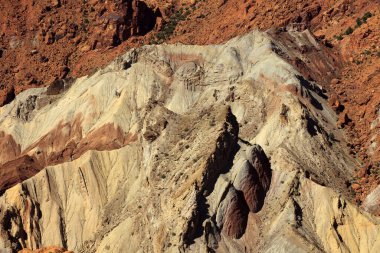 Utah / USA - August 11, 2015: Rocks formation at Island In The Sky Canyolands National Park, Utah, USA
