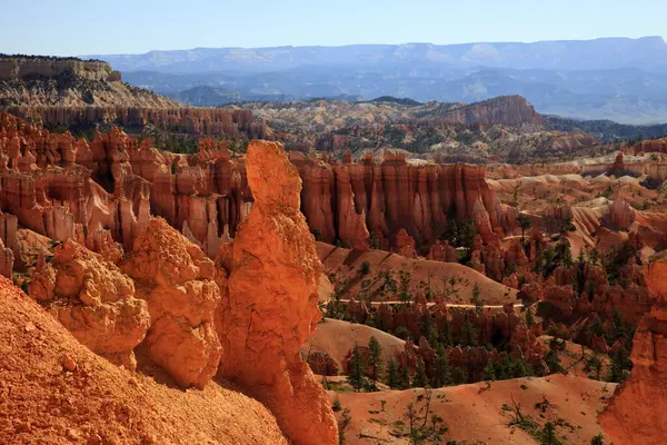 Utah Estados Unidos Agosto 2015 Vista Hoodoo Formación Rocosa Bryce — Foto de Stock