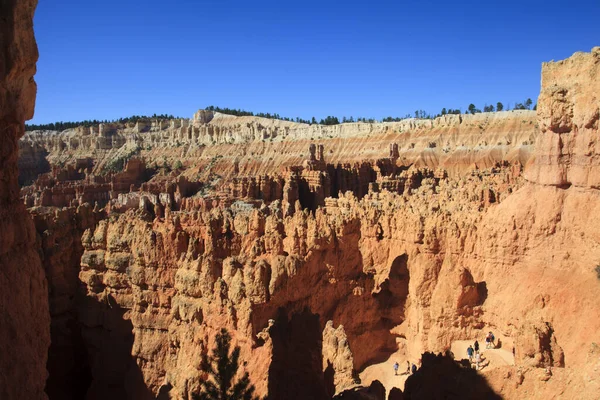 Utah Estados Unidos Agosto 2015 Vista Hoodoo Formación Rocosa Bryce — Foto de Stock