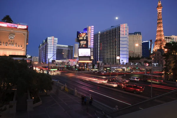 Las Vegas Nevada Usa Серпня 2015 Las Vegas Вид Вночі — стокове фото