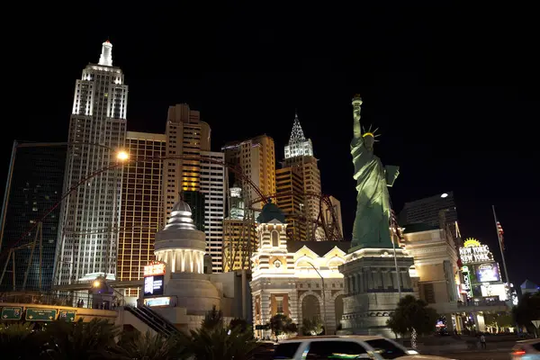 Las Vegas Nevada Usa Ağustos New York Oteli Las Vegas — Stok fotoğraf