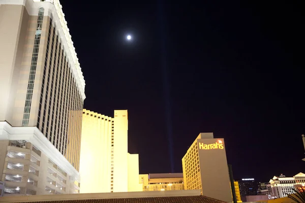 Las Vegas Nevada Usa Srpna 2015 Pohled Budovy Noci Las — Stock fotografie