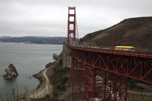 San Francisco Californië Usa Augustus 2015 Golden Gate Bridge San — Stockfoto
