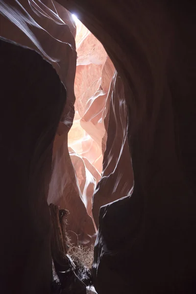 Page Arizona Usa August 2015 Rock Formations Upper Antelope Canyon — 图库照片