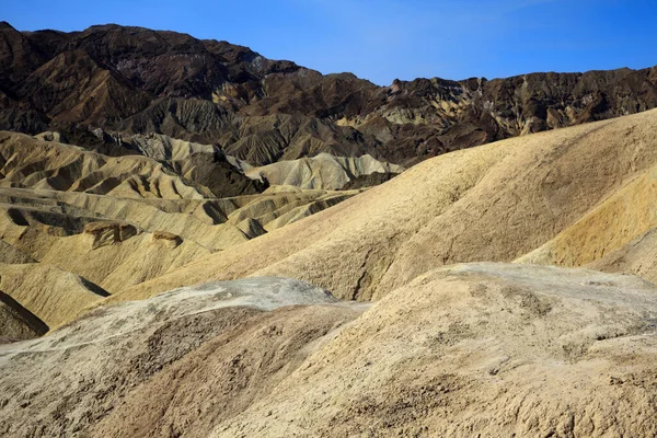 Kaliforniya Usa Ağustos 2015 Zabriskie Çevresindeki Manzara Kaya Oluşumları Ölüm — Stok fotoğraf