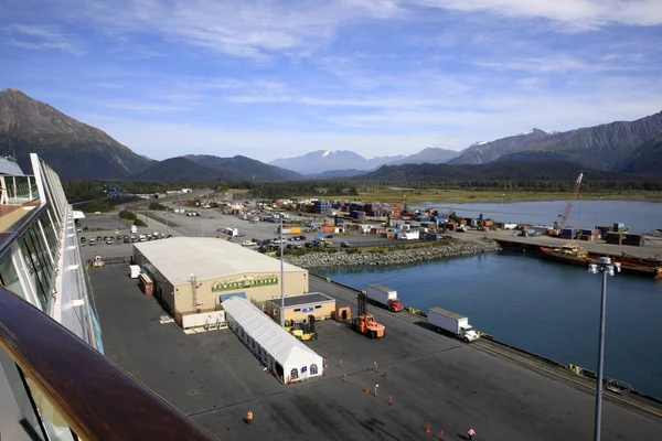 Seward Alaska Usa August 2019 Θέα Στο Λιμάνι Του Seward — Φωτογραφία Αρχείου