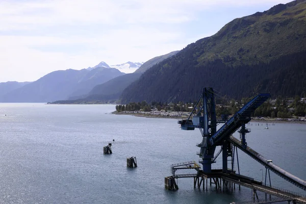 Seward Alaska Usa August 2019 Θέα Στο Λιμάνι Του Seward — Φωτογραφία Αρχείου