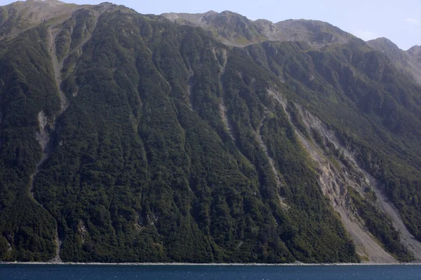 Hubbard Glacier Alaska Usa August 2019 View Ship Cruise Deck — Stock Photo, Image