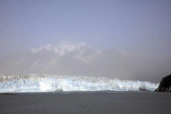 Hubbard Glacier Alaska Usa Αυγούστου 2019 Θέα Από Κατάστρωμα Κρουαζιέρας — Φωτογραφία Αρχείου