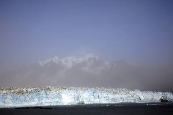 Hubbard Glacier Alaska Usa Αυγούστου 2019 Θέα Από Κατάστρωμα Κρουαζιέρας — Φωτογραφία Αρχείου