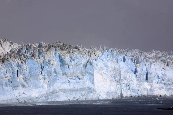 Glacier Hubbard Alaska États Unis Août 2019 Glacier Hubbard Seward — Photo