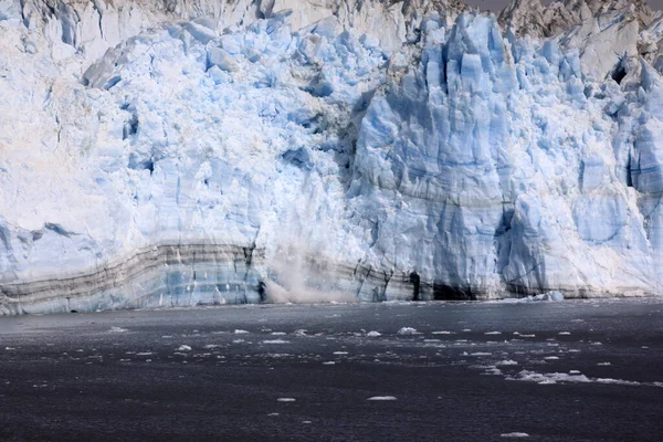 Hubbard Glacier Αλάσκα Ούσα Αυγούστου 2019 Παγετώνας Hubbard Σούαρντ Αλάσκα — Φωτογραφία Αρχείου