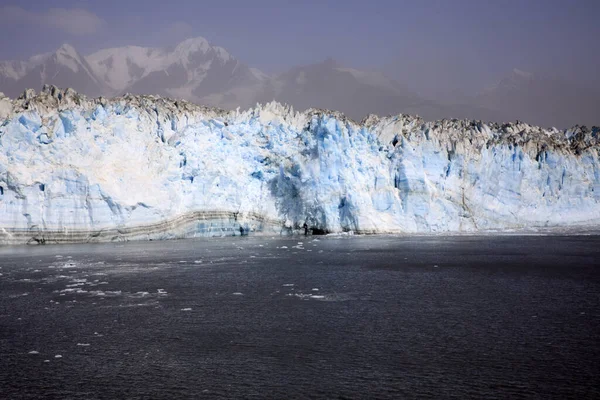 Hubbard Glacier Alaska Usa August 2019 Hubbard Glacier Seward Alaska — 스톡 사진