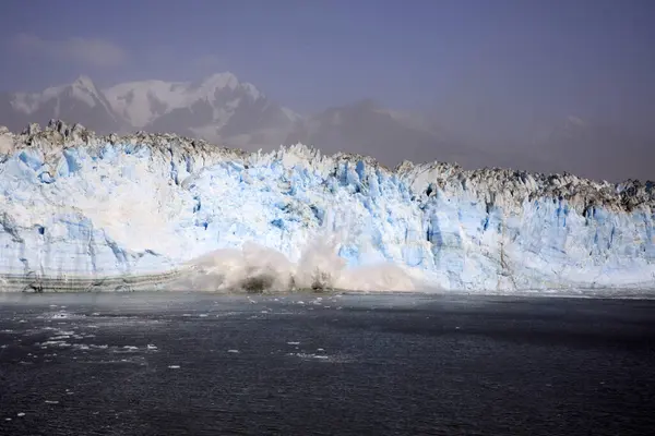 Hubbard Glacier Αλάσκα Ούσα Αυγούστου 2019 Παγετώνας Hubbard Σούαρντ Αλάσκα — Φωτογραφία Αρχείου