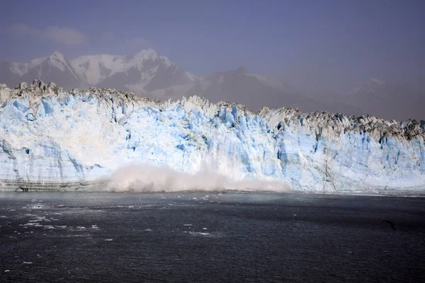 Hubbard Glacier Αλάσκα Ούσα Αυγούστου 2019 Παγετώνας Hubbard Σούαρντ Αλάσκα — Φωτογραφία Αρχείου