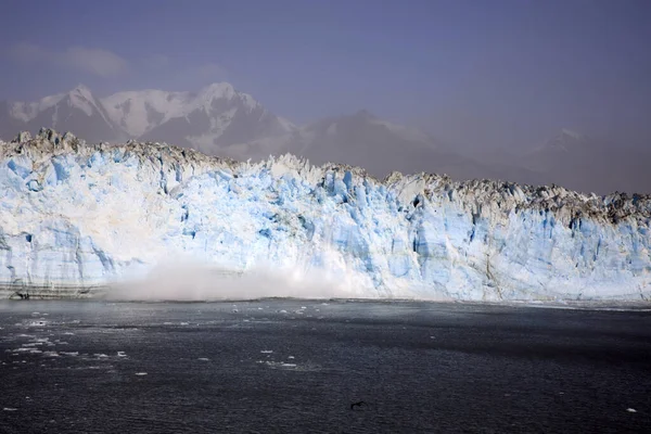 Hubbard Glacier Αλάσκα Ούσα Αυγούστου 2019 Παγετώνας Hubbard Σούαρντ Αλάσκα — Φωτογραφία Αρχείου