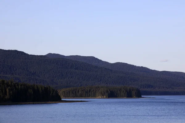 Juneau Alasca Eua Agosto 2019 Vista Convés Cruzeiros Perto Juneau — Fotografia de Stock