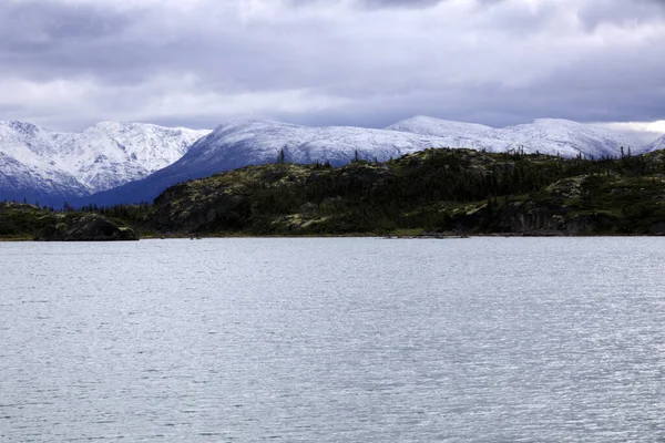 Skagway Alaszka Usa 2019 Augusztus Fehér Hágó Tájkép Skagway Alaszka — Stock Fotó