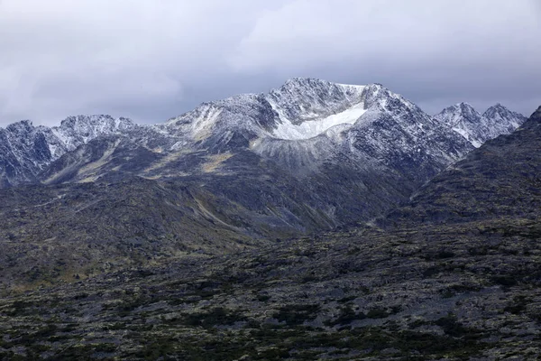 Skagway Alaska Usa Sierpnia 2019 Widok Przełęcz White Pass Skagway — Zdjęcie stockowe