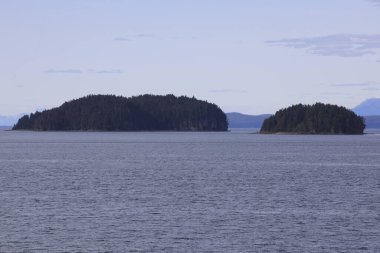 Strait Point, Alaska / Usa - 13 Ağustos 2019: Strait Point view and landscape, Strait Point, Alaska, Usa