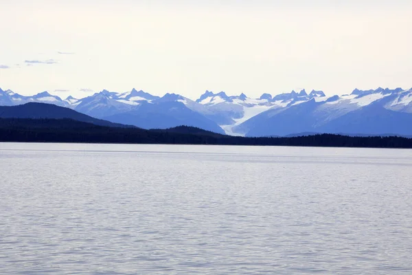 Alaska Usa August 2019 Alaska Coastline View Cruise Ship Deck — Stock Photo, Image