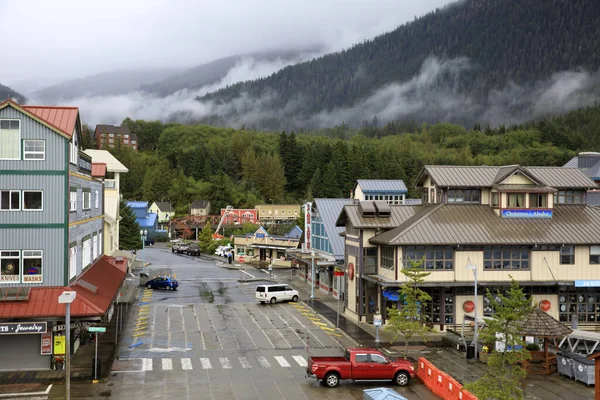 stock image Ketchikan, Alaska / USA - August 15, 2019: Ketchikan town, Ketchikan, Alaska, USA